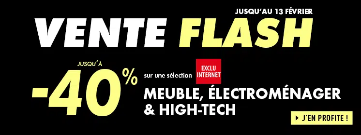 vente flash conforama