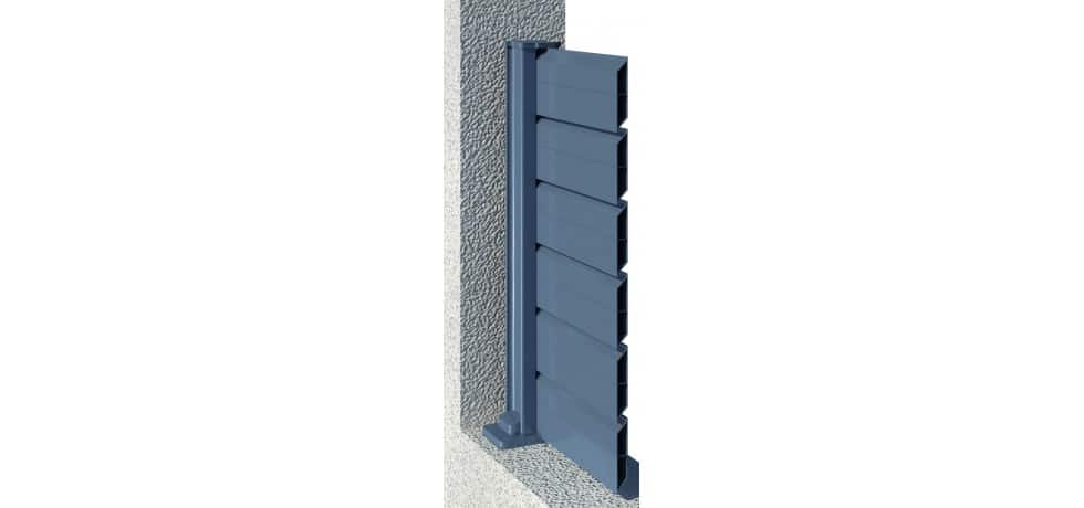 brise vue aluminium persienne