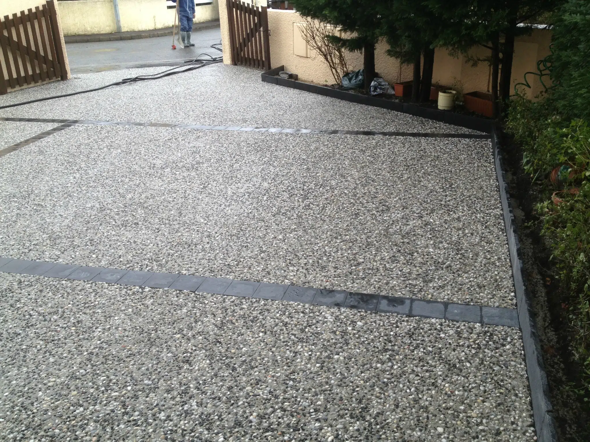 béton désactivé