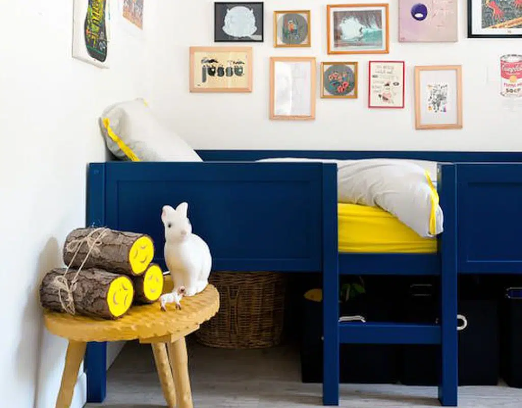 chambre enfant colorée