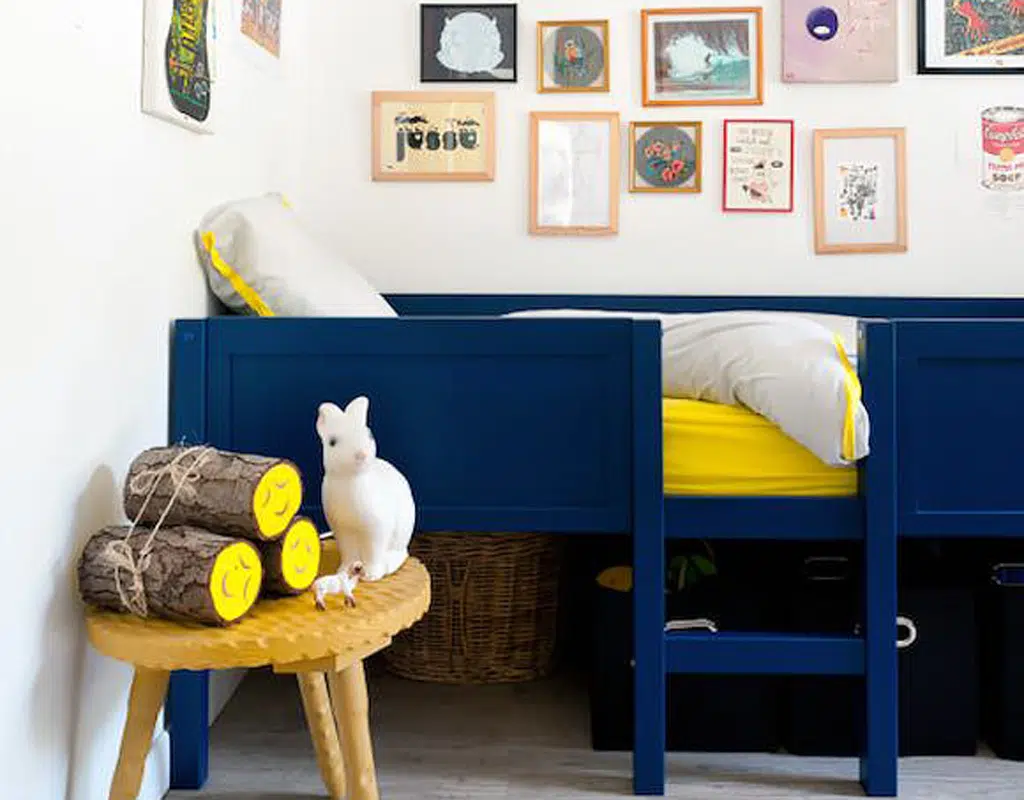 chambre enfant colorée