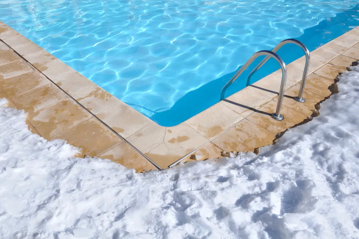 piscine hiver