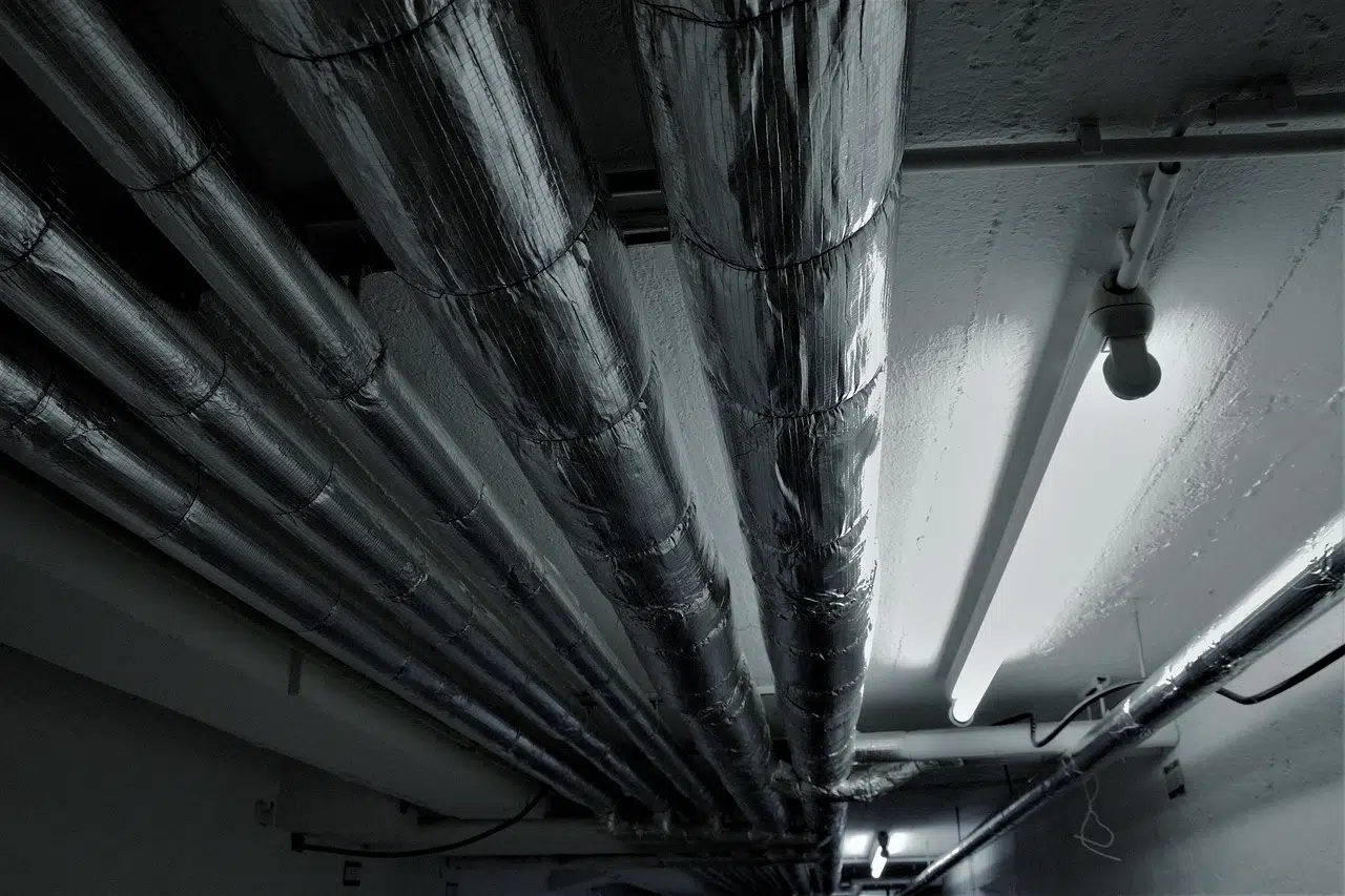 canalisation chauffage