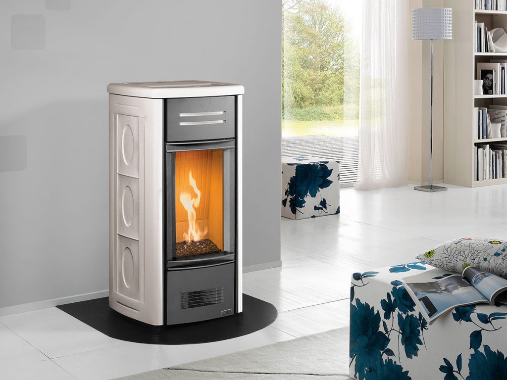 Le chauffage d'appoint d'un poêle à gaz