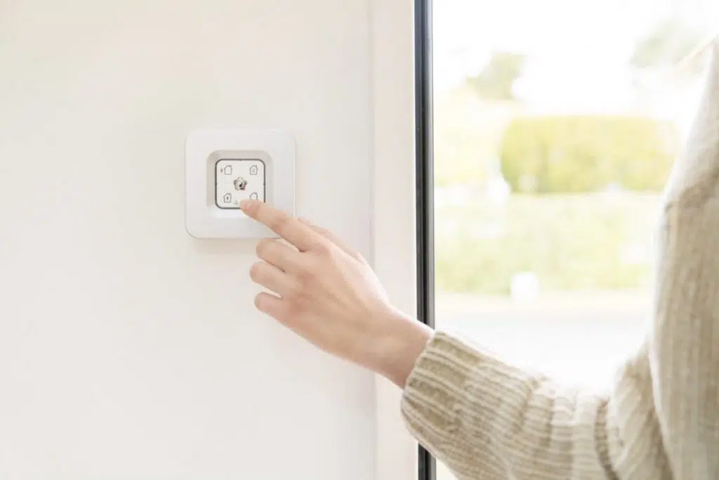 Activation d'une alarme de maison