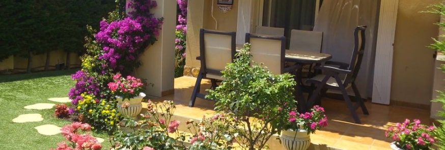 Terrase de jardin