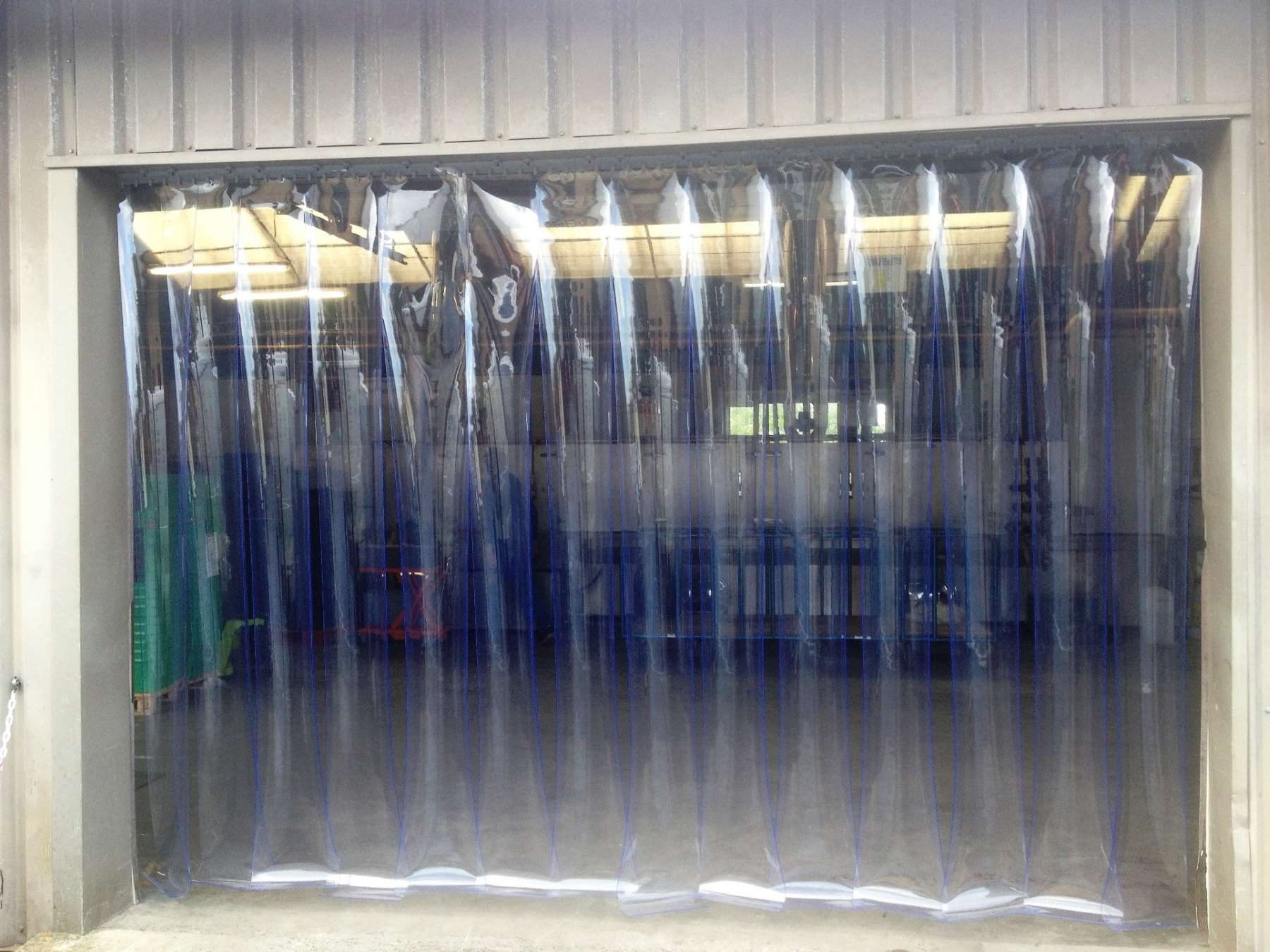 rideau porte coupe froid