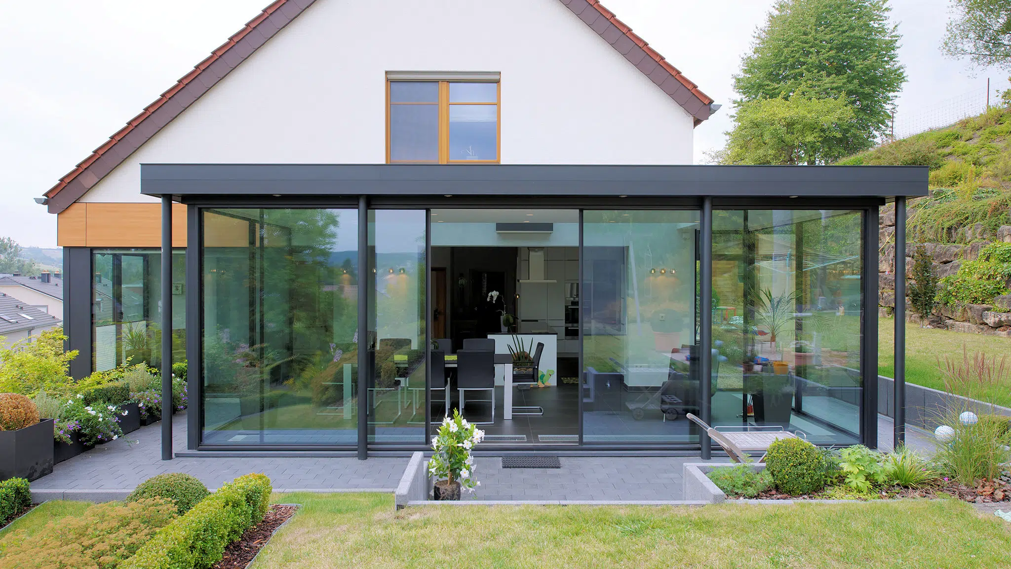 Terrasse intérieure