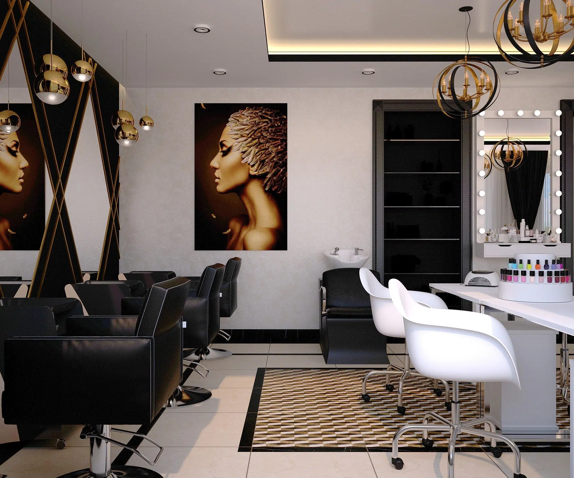 Mobilier coiffure