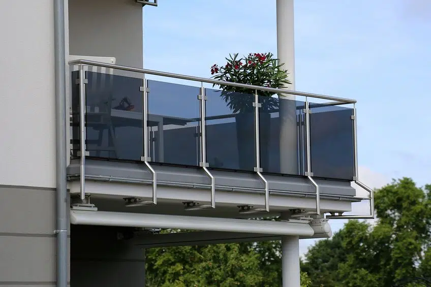 Garde corps d'une terrasse