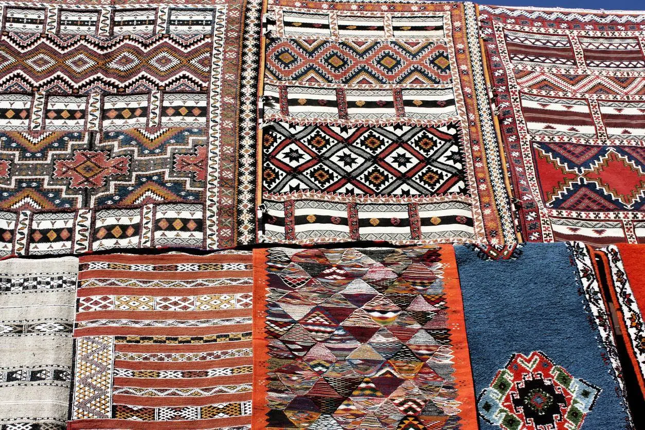 tapis berbère déco bohème