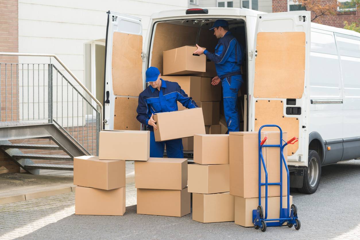 véhicule utilitaire pour déménagement