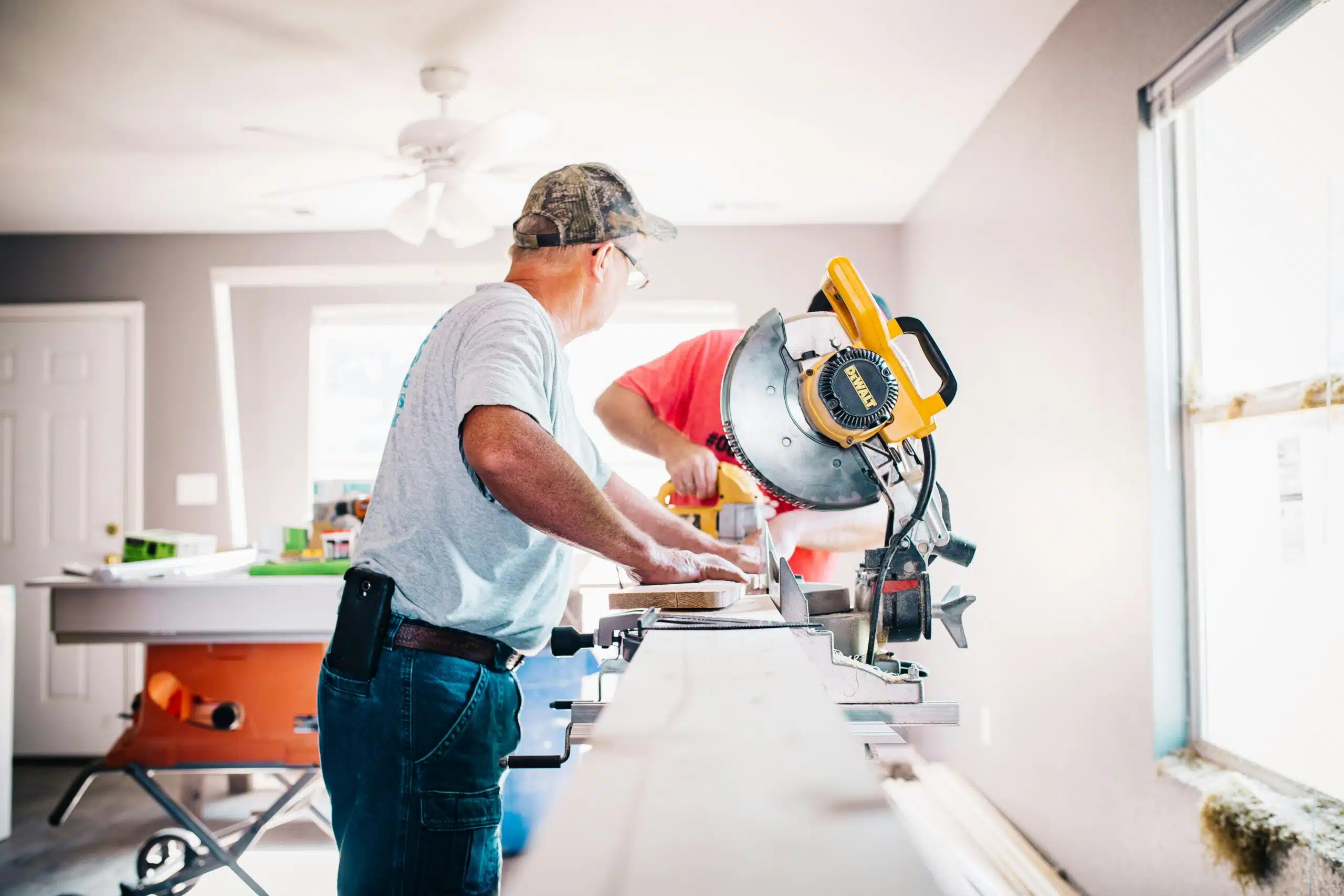 petits travaux à l'intérieur d'une maison