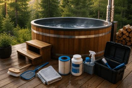 Entretien d'un bain nordique