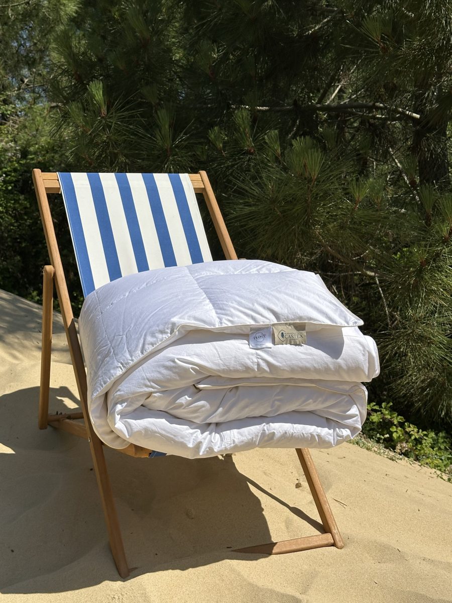 Couette d'été Castex sur transat