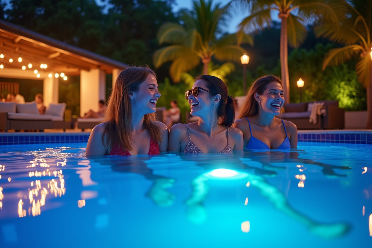 piscine printemps