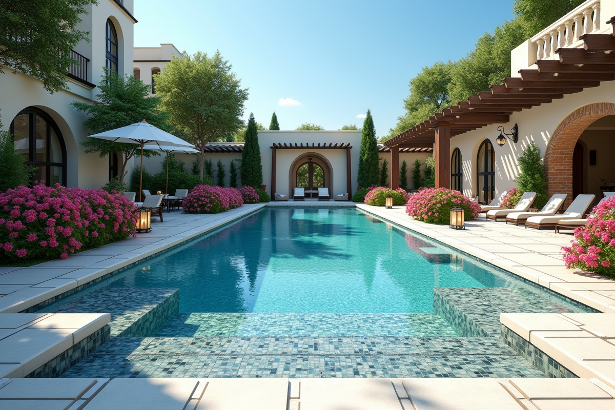 contour piscine