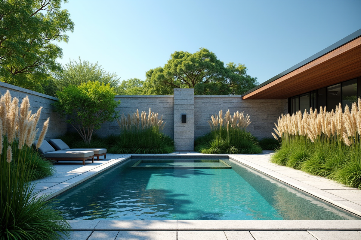 piscine camouflage