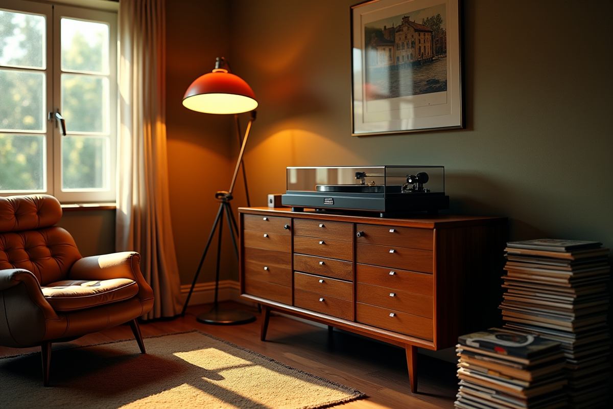 meuble vinyle