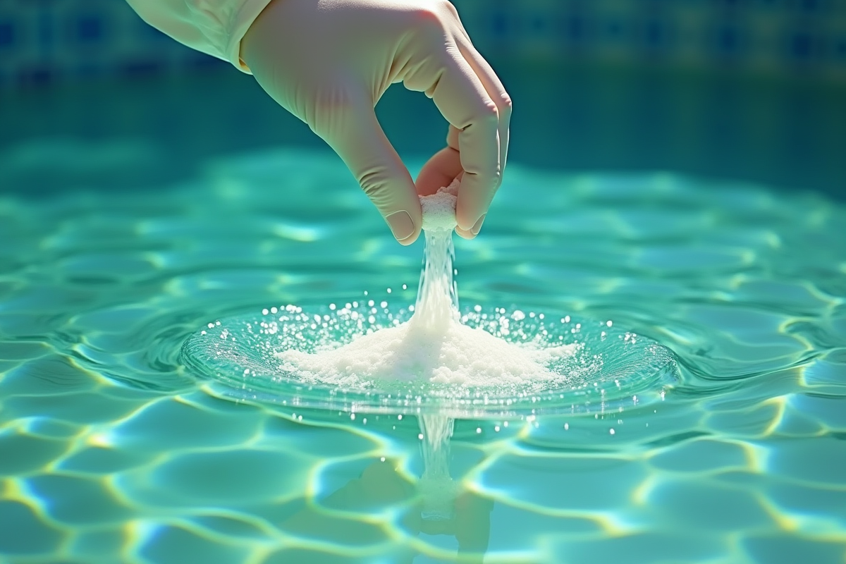 algues piscine