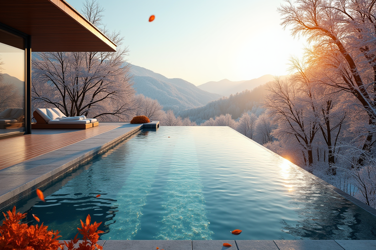 piscine hiver