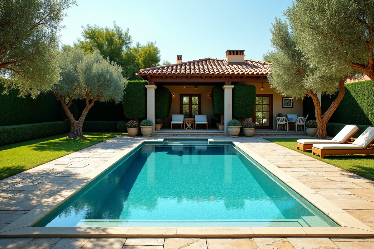 espace piscine