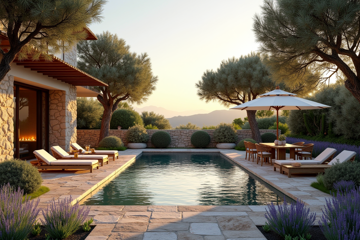 piscine jardin