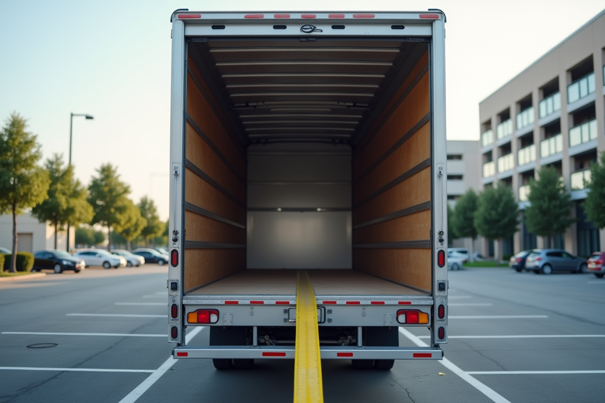 camion déménagement