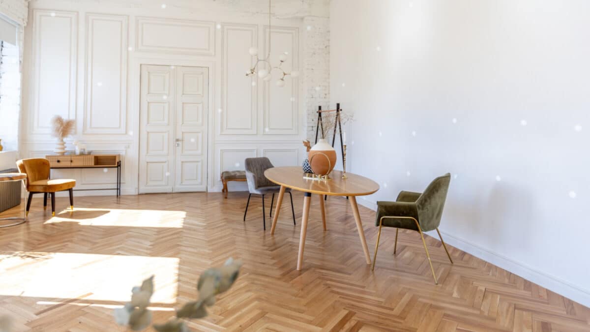 La splendeur intemporelle du parquet point de Hongrie en chêne massif